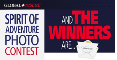 ¡Los ganadores! Concurso fotográfico «Con espíritu de aventura» 2013 de Global Rescue