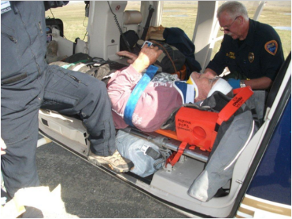 Global Rescue evacua a un motorista tras un accidente en Alaska