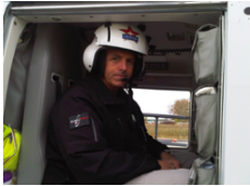 No rest for Global Rescue medics, even at trade shows