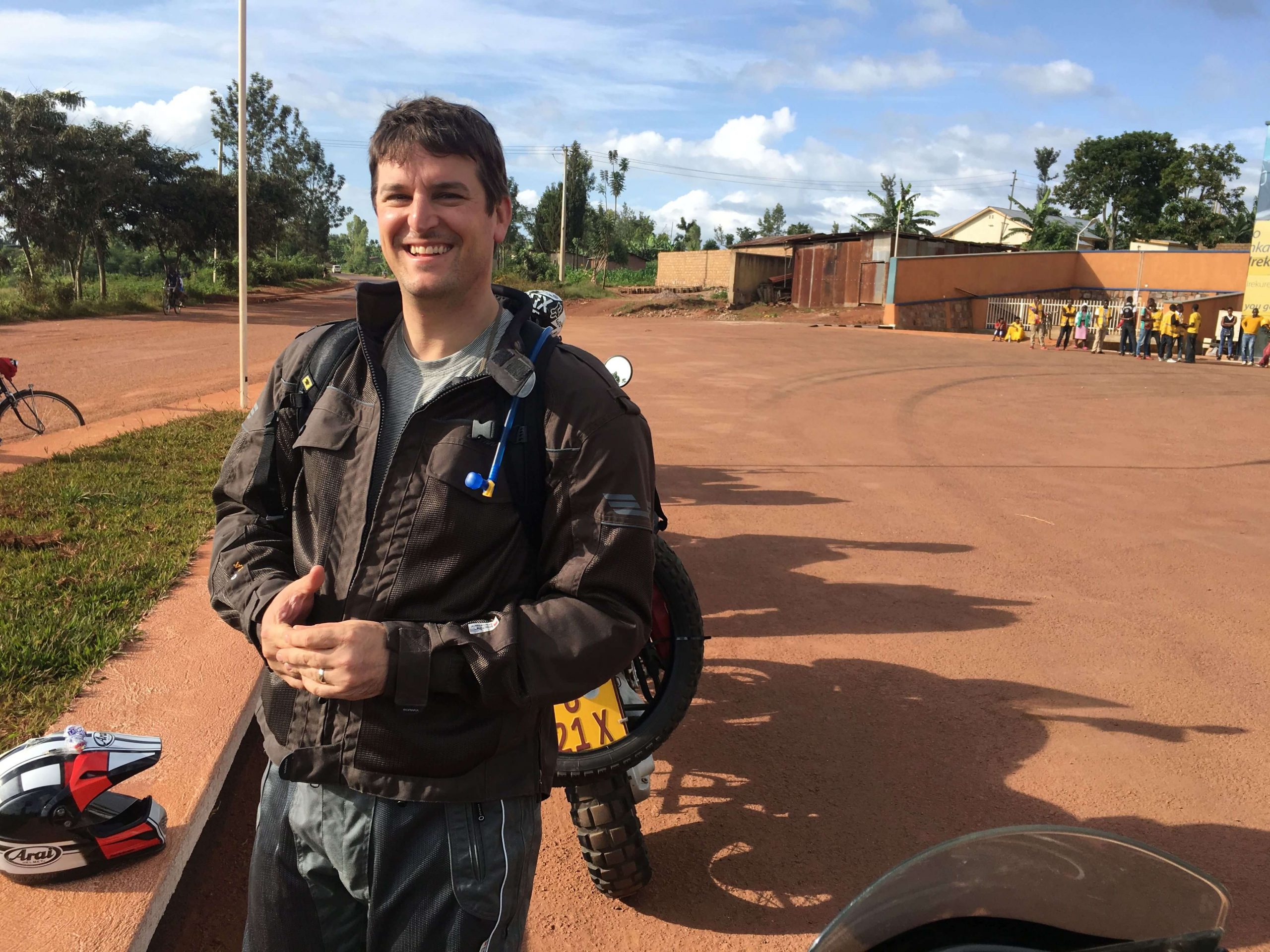 Accidente de moto en Tanzania