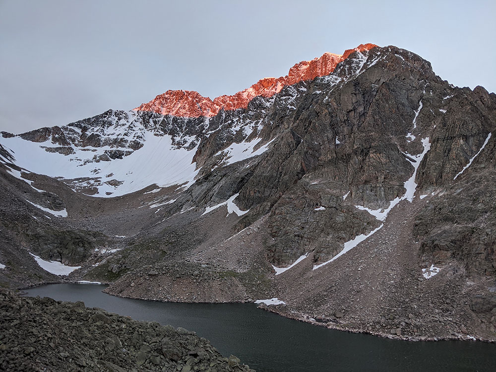 Rescate de un escalador estadounidense durante las vacaciones de fin de semana