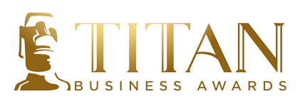 Titan Business Awards gold logo
